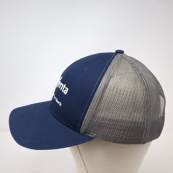 Syngenta CN/TI Americas North Snapback Trucker Hat Blue One Size Quake City Caps - Picture 3 of 9